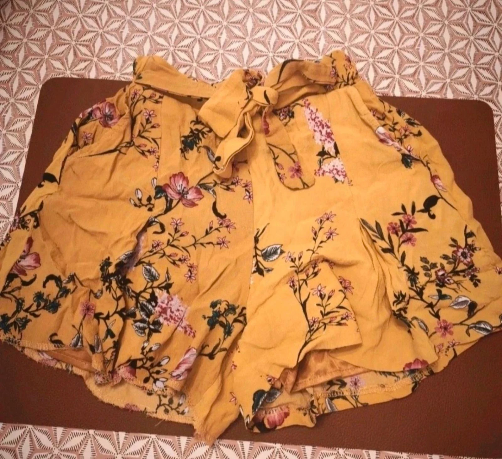 Short fleurs 